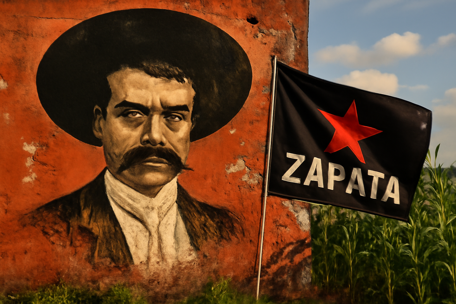 چهره‌ای که هنوز روی دیوارهای مکزیک زنده است