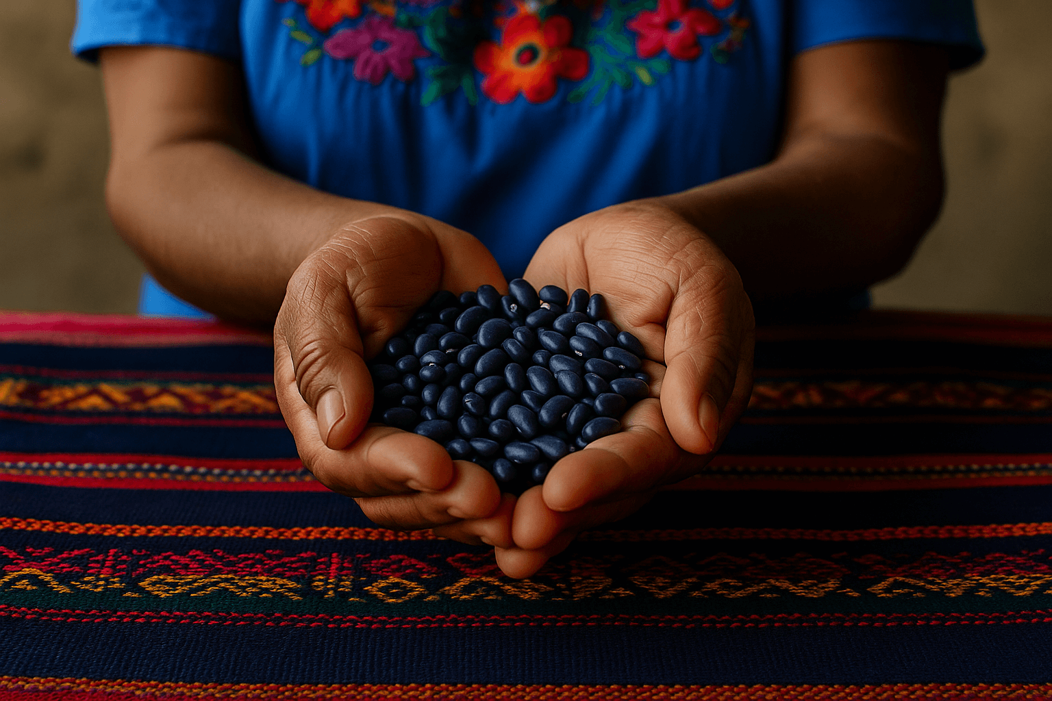 🌾 لوبیای آبی اوآخاکا؛ دانه‌ای که در کوه‌ها نفس می‌کشد