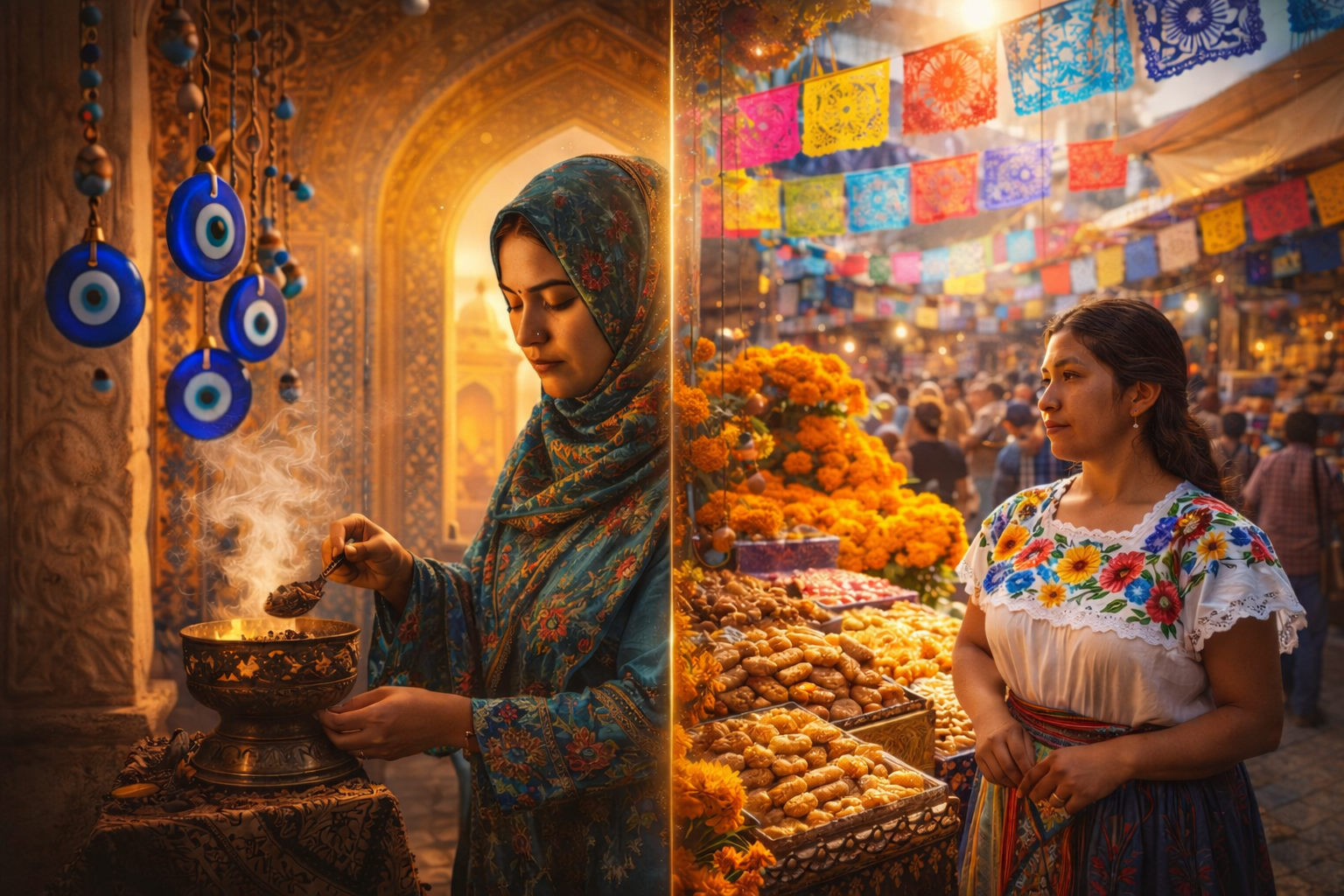 باورها و خرافه‌های مشترک ایران و مکزیک 👁️🇲🇽